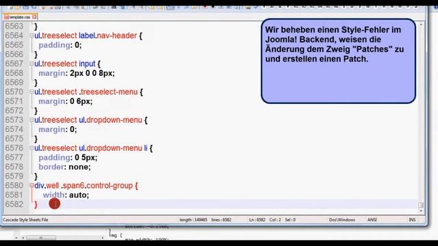 Tutorial-Reihe: Git, Github, Tortoisegit, Xampp, Joomla! - Teil 7 (Patch mit Git erstellen) смотреть онлайн