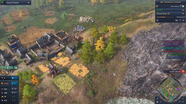 AOE4: Classic French Knight Beat Down (Game 3/5) смотреть онлайн