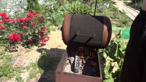 Коптильня из газового балона своими руками