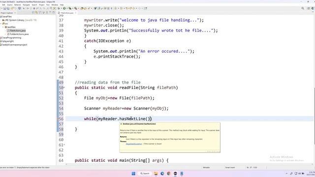 Handling Text Files in Java | File Operations | Part 2 смотреть онлайн