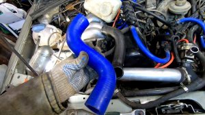 Замена резиновых шлангов радиатора на Силиконовые