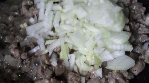 Закрытый пирог с мясом