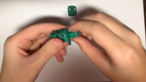 ЛЕПИМ КРИПЕРА ИЗ ИГРЫ МАИНКРАФТ ВИДЕО ЛЕПКА