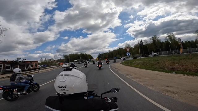 Мотопробег по Пушкинскому городскому округу.