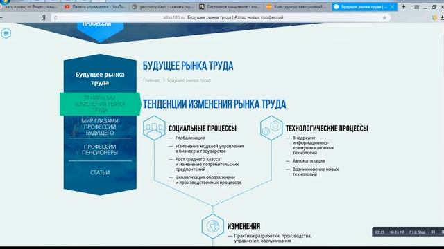 АТЛАС НОВЫХ ПРОФЕССИЙ ДО И ПОСЛЕ 2020 2030 Г