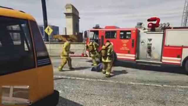 Такое возможно только в GTA 5 смотреть онлайн