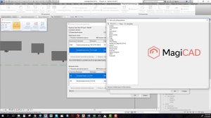 Подключение радиаторов в Magicad for Revit