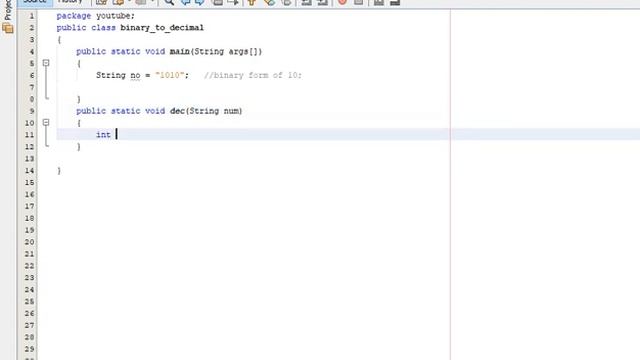 Binary to Decimal Object Oriented Java Program смотреть онлайн