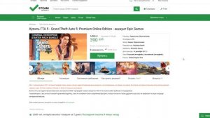 Как купить ГТА 5 в STEAM (СТИМ) в 2023 году - Как скачать ГТА 5 и начать играть в ГТА 5 РП