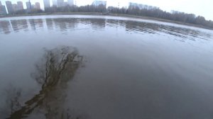 Москва р.  Братеево.  Неактивный окунь.