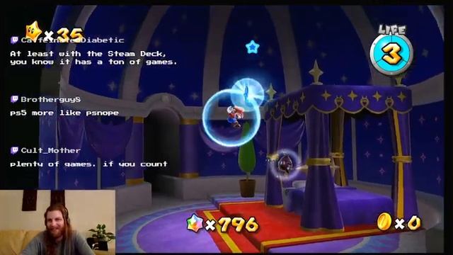 Super Mario Galaxy 100% mario run, git my Space all over yer Face смотреть онлайн