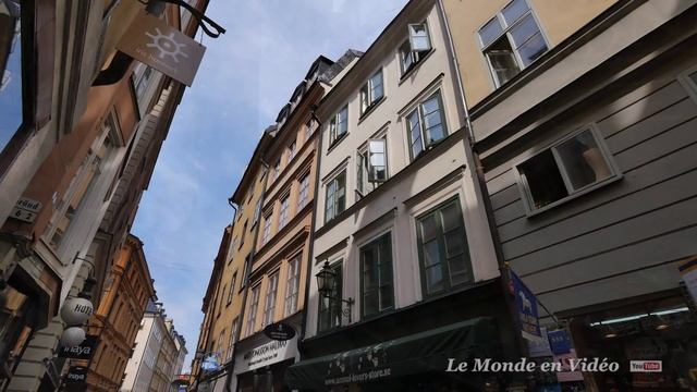 Stockholm ,Sweden Walking travel tour : Old Town, Gamla Stan (Ultra 4K )