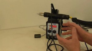 Можно ли включать одновременно термофен и паяльник на сварочно-паяльной станции 8586?