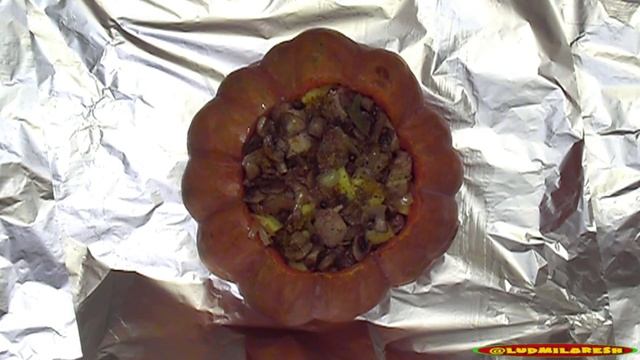 ЖАРКОЕ в ТЫКВЕ (roast in a pumpkin pot) смотреть онлайн