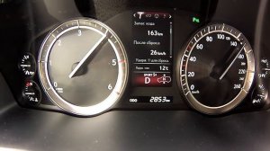 Lexus LX450d дизель (2016): Разгон