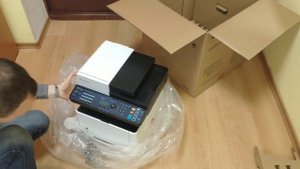 Распаковка - МФУ Kyocera Mita M2040DN