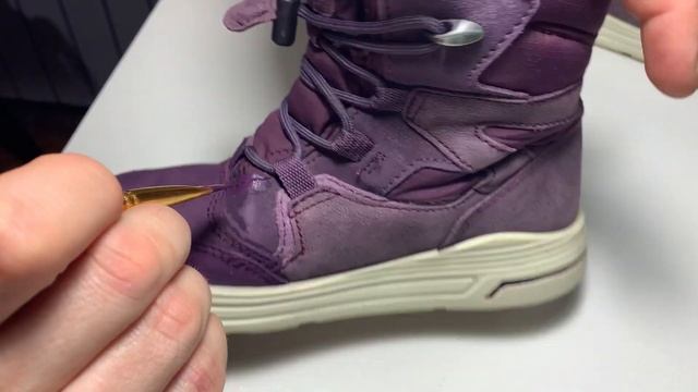 Реставрация ботинок Ecco смотреть онлайн