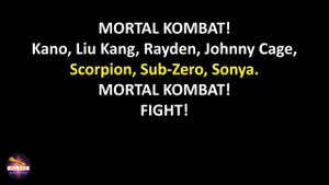 The Immortals - Techno Syndrome (Mortal Kombat) (Lyrics version)