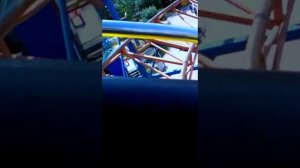 Американская горка в Новосибирске. Аттракцион Галактика