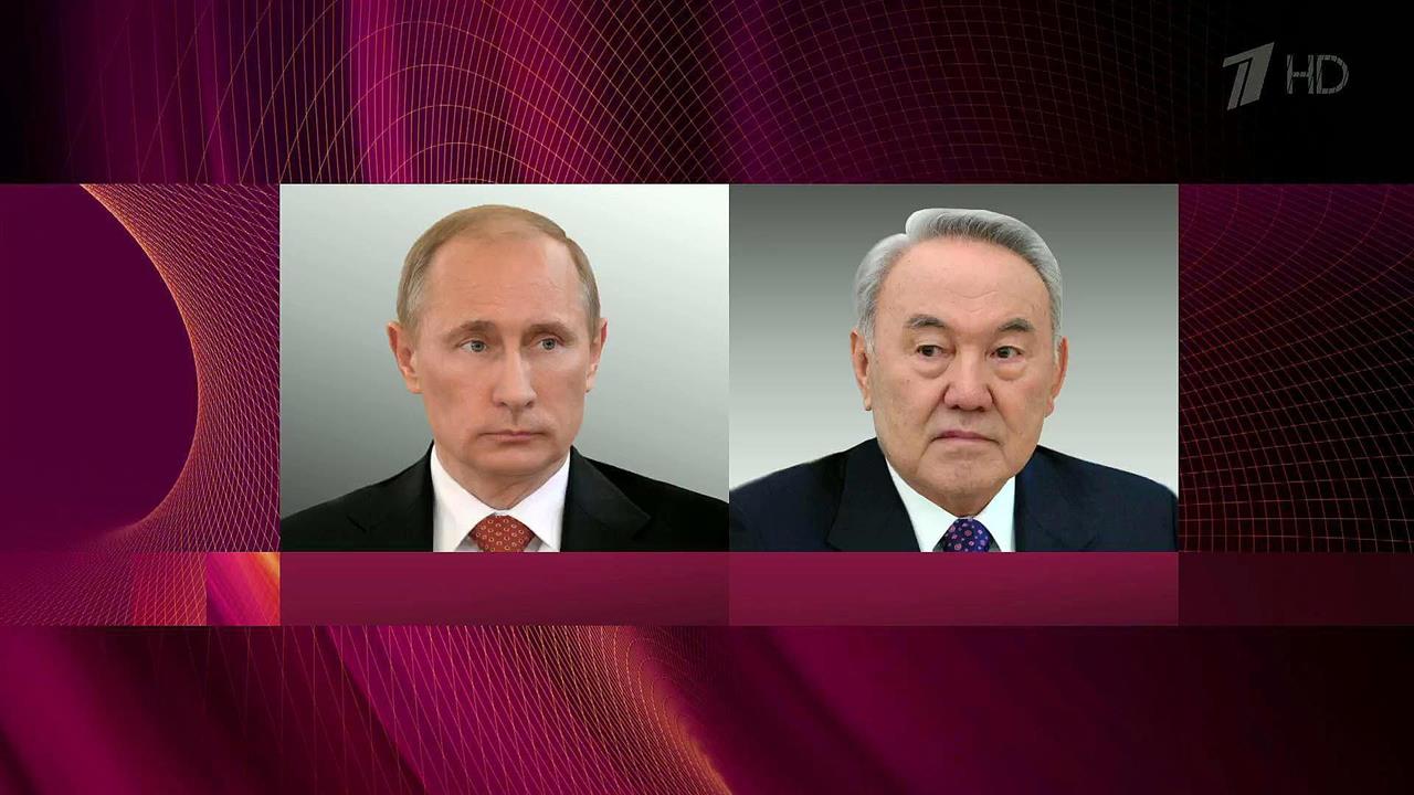 Ключевые вопросы международной повестки дня обсудил Владимир Путин с лидером Казахстана