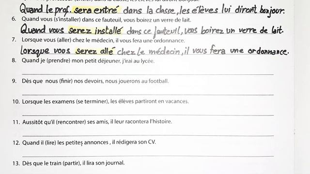 How to frame 'Futur Antérieur' Sentences ! Practice exercise ! Get Ready !!! смотреть онлайн