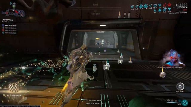 WARFRAME: Unleash The Pacifist's Rage Baruuk's Desert Wind Sedna Steel Path Disruption lvl cap смотреть онлайн