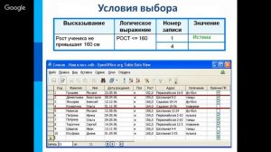 Информатика 9 класс 21-22 неделя Создание базы данных