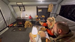 КЕМПИНГ В ДОМАШНЕМ КОМФОРТЕ С НАШЕЙ НОВОЙ ПАЛАТКОЙ ПОД ДОЖДЕМ