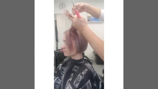 цветное окрашивание красителем Матрикс