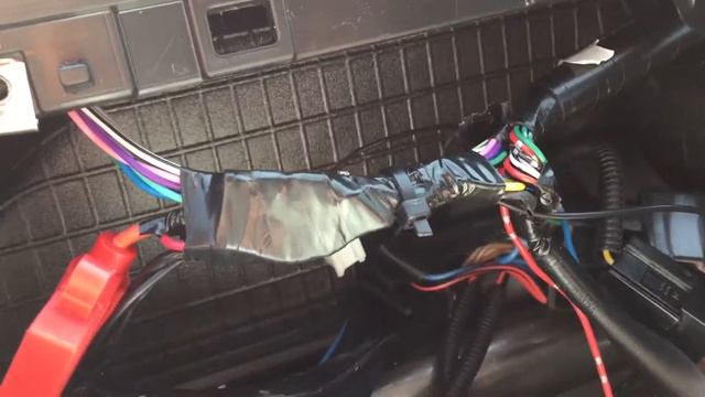 Монтаж Gps/глонасс трекера телтоника на авто