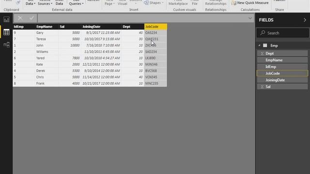 DAX Functions | MID in Power BI | mid in dax | dax left function