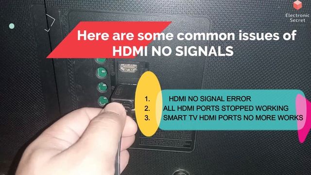 VU TV HDMI NO SIGNAL || HDMI NO SIGNAL ON TV смотреть онлайн