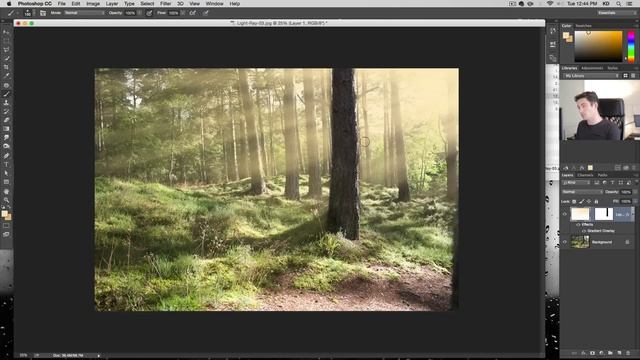 How to Create Light Rays in Photoshop