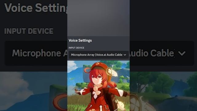 How to use THIS Genshin Impact Voice Changer to sound like ANY Genshin character in Discord! #short
