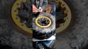 Разбор колеса Квадроцикла с Бедблоками