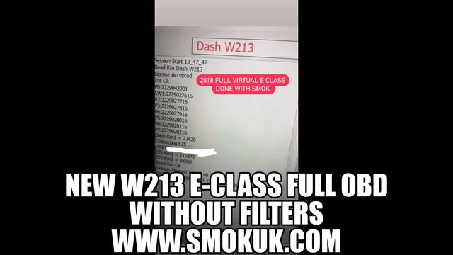 NEWSHAPE MERCEDES W213 Mileage Correction ODOMETER ADJUSTMENT ANY MAKE ANY YEAR DASHMILES.CO.UK смотреть онлайн