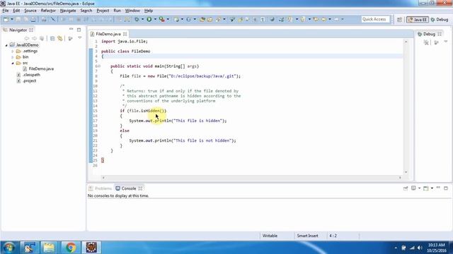 How to Check if a file or directory is hidden in Java? | Java File | Java IO | Java Tutorial