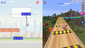 Satisfying Mobile Games ... Smash To Draw, Sandwich Run, Sandwich Runner, Going Balls, Ball Run 204