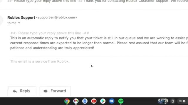 Dealing with Roblox customer service........... смотреть онлайн