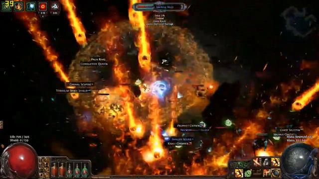 Path of Exile - Double Megaera (with monster damage) Easy - Solo Hardcore смотреть онлайн