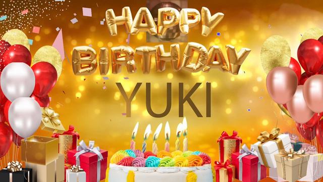 Yuki - Happy Birthday Yuki смотреть онлайн