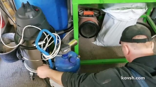 Устройство орехоструйного стенда для чистки деталей от нагара смотреть онлайн