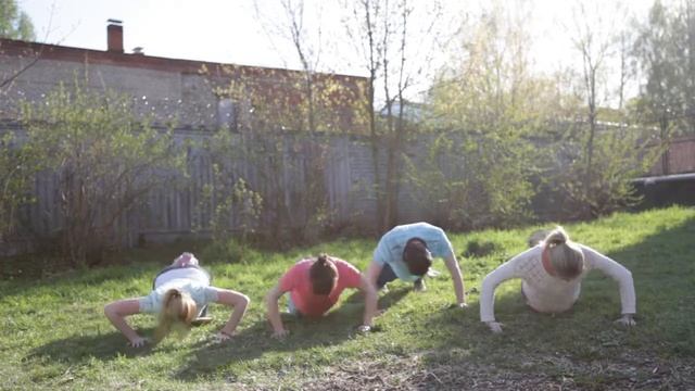 отжимания Мон Жур смотреть онлайн