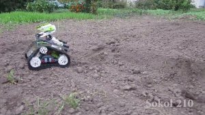 Тест драйв робота Валли из конструктора Лего