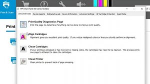 how to alignment hp smart tank 500 and 515