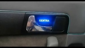 Подсветки дверных ручек салона автомобиля Daewoo Gentra. (инструкция по установке).