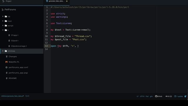The Slow Learning of Perl Catalyst - Chapter 3/Part-02 смотреть онлайн