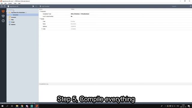 How to use VMProtect - VMProtect a .dll and .exe смотреть онлайн