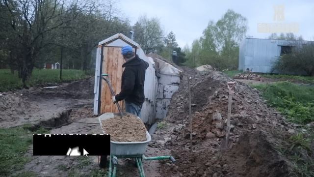 ВОДА В ПОГРЕБЕ ЧТО ДЕЛАТЬ? Показываю КАК ОСУШИТЬ ПОГРЕБ на участке своими руками. ЖКВ Саморучка смотреть онлайн