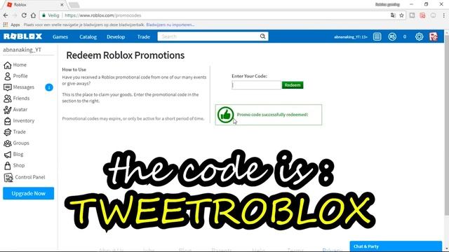 how to get the TWITTER BIRD I Roblox Promo Code смотреть онлайн